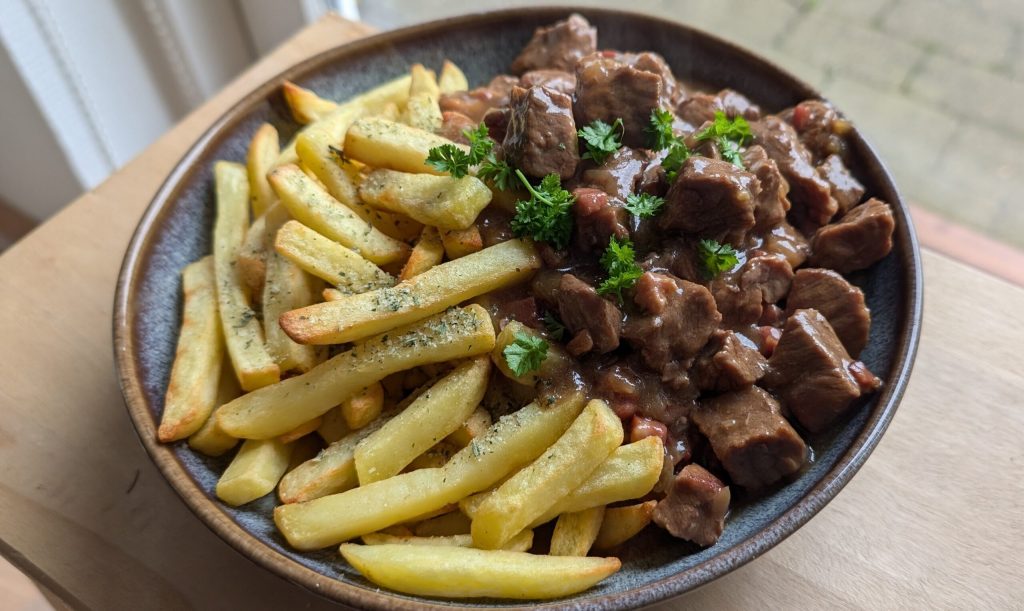 Carbonnade Flamande – belgisk simreret med mørk øl og mørt oksekød