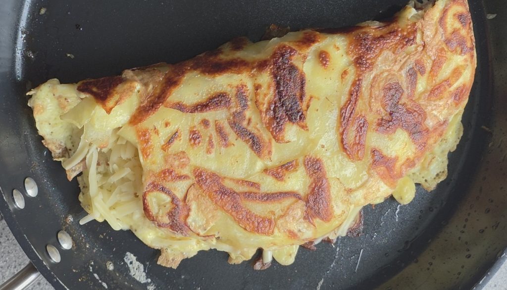 Verdens nemmeste kartoffelomelet