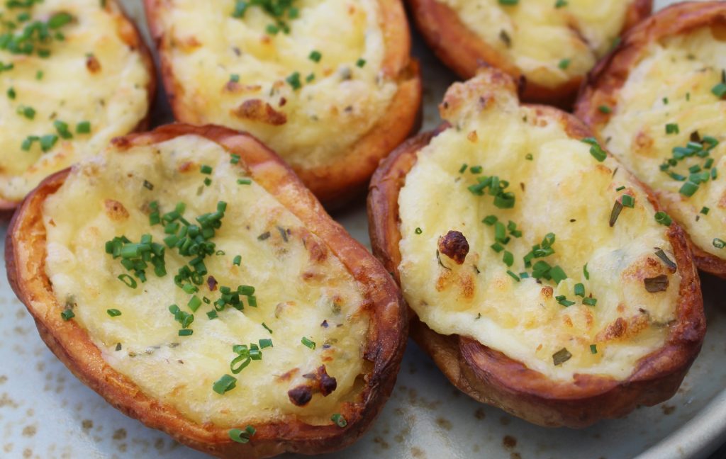 Bearnaise Potato Skins: Den sprøde kartoffelsnack med cremet fyld