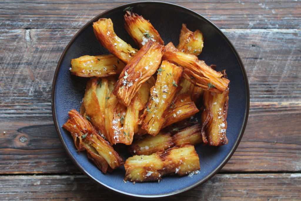 Pommes Anna-fritter: sprøde kartoffelfritter med masser af lag